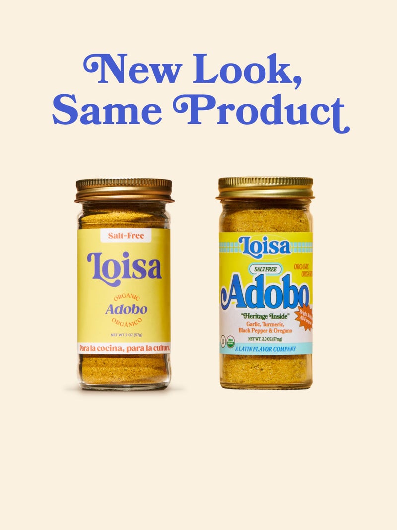 Loisa SALT-FREE Adobo Seasoning, USDA Organic, Non-GMO, No-MSG, No Preservatives, No Artificial Coloring, No Artificial Flavors, Pure Latin Flavor, 2 oz, Pack of 1 - Image 2